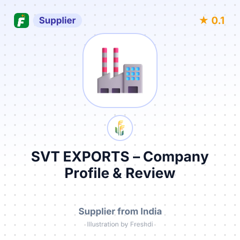SVT EXPORTS – summary card, no photo uploaded yet
