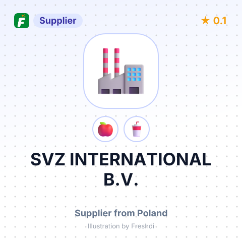 SVZ INTERNATIONAL B.V. – summary card, no photo uploaded yet