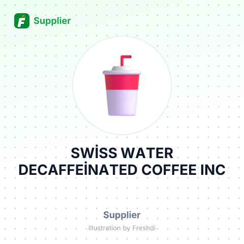 SWİSS WATER DECAFFEİNATED COFFEE INC – summary card, no photo uploaded yet