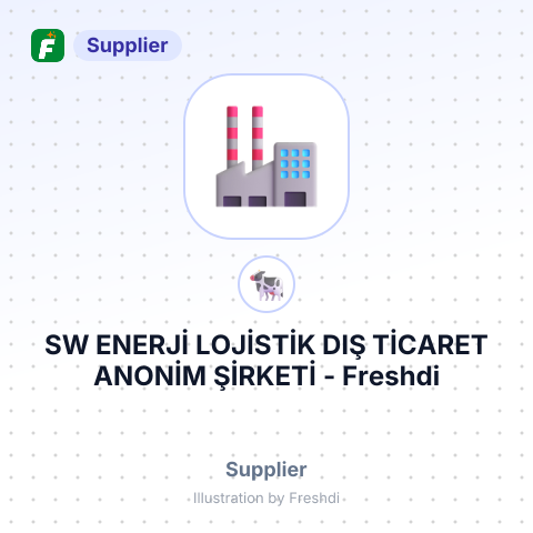 SW ENERJİ LOJİSTİK DIŞ TİCARET ANONİM ŞİRKETİ – summary card, no photo uploaded yet