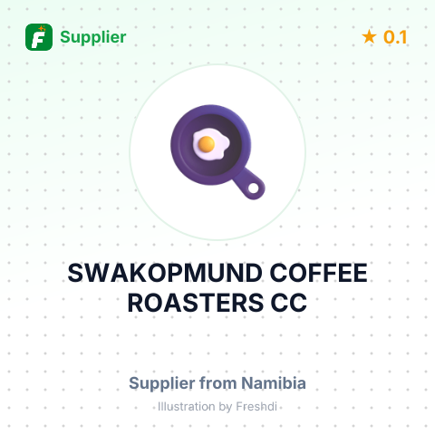 SWAKOPMUND COFFEE ROASTERS CC – summary card, no photo uploaded yet