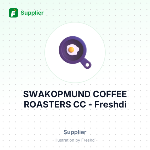 SWAKOPMUND COFFEE ROASTERS CC – summary card, no photo uploaded yet