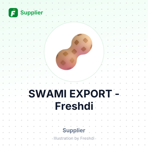 SWAMI EXPORT – summary card, no photo uploaded yet
