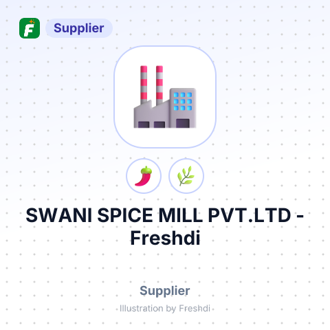 SWANI SPICE MILL PVT.LTD – summary card, no photo uploaded yet