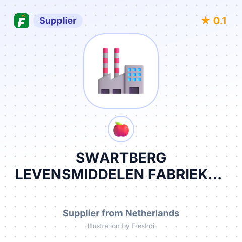 SWARTBERG LEVENSMIDDELEN FABRIEKEN B.V. – summary card, no photo uploaded yet