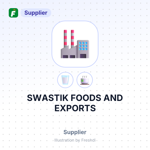SWASTIK FOODS AND EXPORTS – summary card, no photo uploaded yet