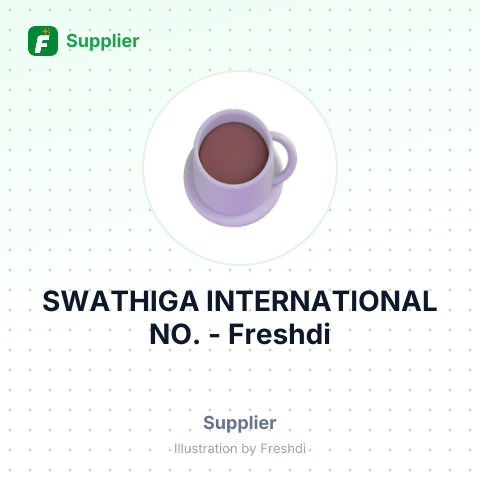 SWATHIGA INTERNATIONAL NO. – summary card, no photo uploaded yet