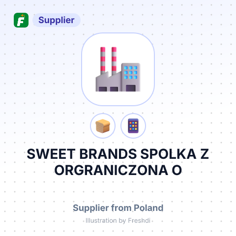 SWEET BRANDS SPOLKA Z ORGRANICZONA O – summary card, no photo uploaded yet