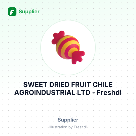 SWEET DRIED FRUIT CHILE AGROINDUSTRIAL LTD – summary card, no photo uploaded yet
