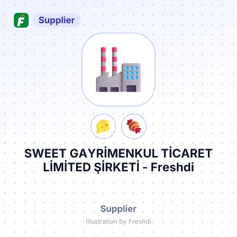 SWEET GAYRİMENKUL TİCARET LİMİTED ŞİRKETİ – summary card, no photo uploaded yet