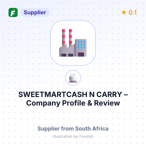 SWEETMARTCASH N CARRY – summary card, no photo uploaded yet