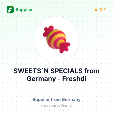 SWEETS´N SPECIALS – summary card, no photo uploaded yet
