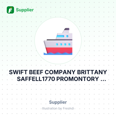 SWIFT BEEF COMPANY BRITTANY SAFFELL1770 PROMONTORY CIRCLEGREELEY, CO – summary card, no photo uploaded yet