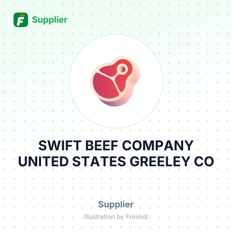 SWIFT BEEF COMPANY UNITED STATES GREELEY CO – summary card, no photo uploaded yet