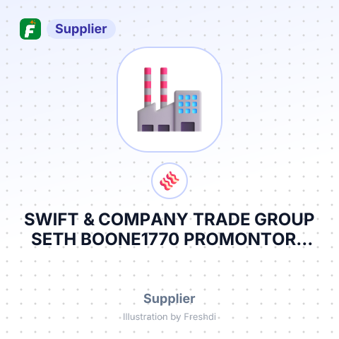 SWIFT & COMPANY TRADE GROUP SETH BOONE1770 PROMONTORY CIRCLEGREELEY, CO – summary card, no photo uploaded yet