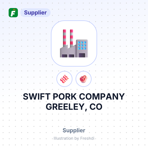 SWIFT PORK COMPANY GREELEY, CO – summary card, no photo uploaded yet