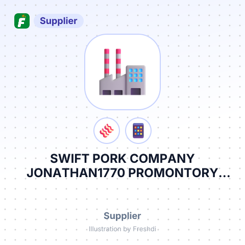 SWIFT PORK COMPANY JONATHAN1770 PROMONTORY CIRCLEGREELEY, CO – summary card, no photo uploaded yet