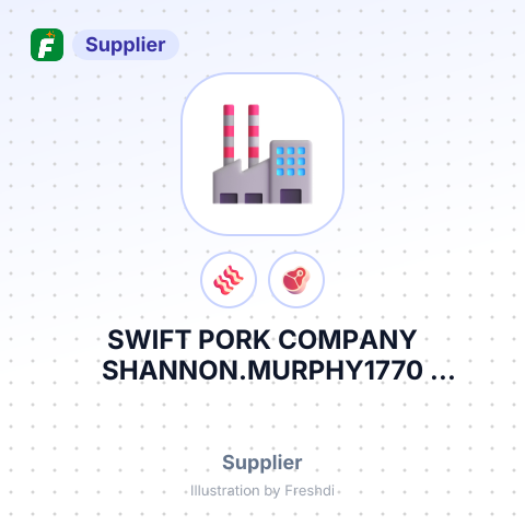 SWIFT PORK COMPANY SHANNON.MURPHY1770 PROMONTORY CIRCLEGREELEY, CO – summary card, no photo uploaded yet