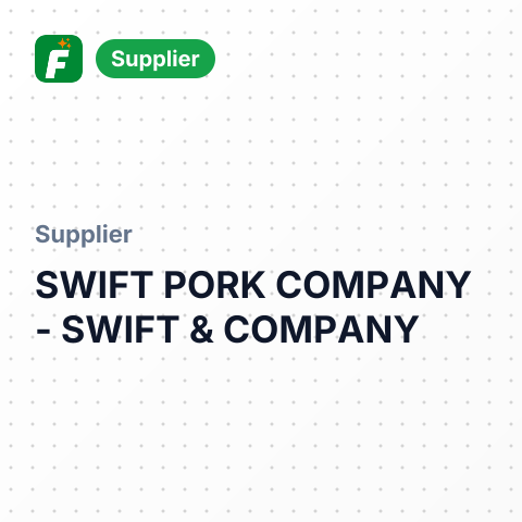 SWIFT PORK COMPANY - SWIFT & COMPANY – summary card, no photo uploaded yet