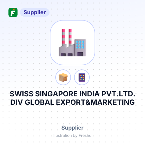 SWISS SINGAPORE INDIA PVT.LTD. DIV GLOBAL EXPORT&MARKETING – summary card, no photo uploaded yet