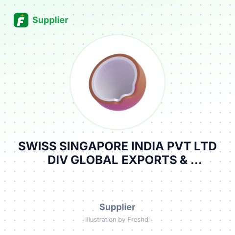 SWISS SINGAPORE INDIA PVT LTD DIV GLOBAL EXPORTS & MARKETING – summary card, no photo uploaded yet