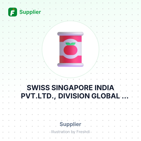 SWISS SINGAPORE INDIA PVT.LTD., DIVISION GLOBAL EXPORTS MARKETINGTINGG – summary card, no photo uploaded yet