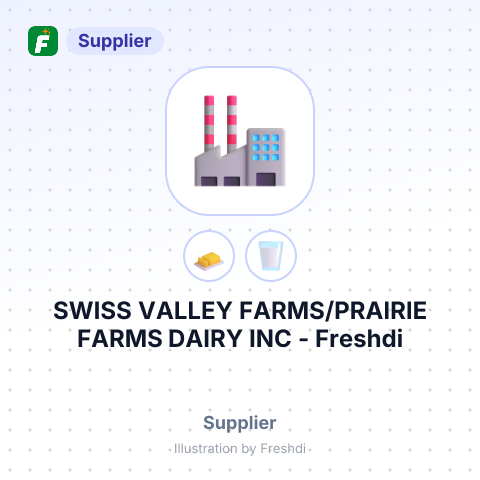 SWISS VALLEY FARMS/PRAIRIE FARMS DAIRY INC – summary card, no photo uploaded yet