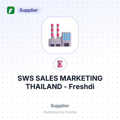 SWS SALES MARKETING THAILAND – summary card, no photo uploaded yet