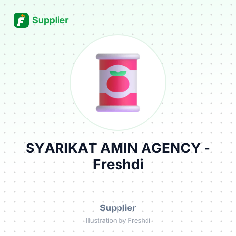 SYARIKAT AMIN AGENCY – summary card, no photo uploaded yet