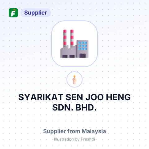 SYARIKAT SEN JOO HENG SDN. BHD. – summary card, no photo uploaded yet