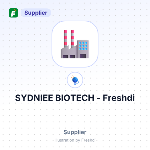SYDNIEE BIOTECH – summary card, no photo uploaded yet