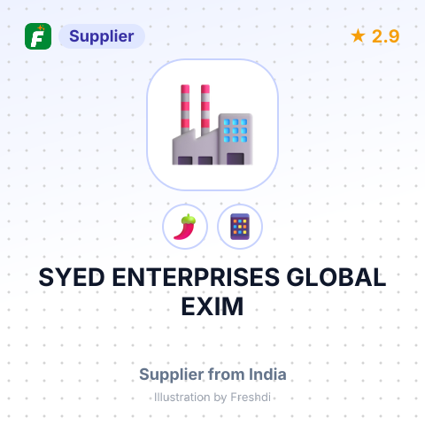 SYED ENTERPRISES GLOBAL EXIM – summary card, no photo uploaded yet