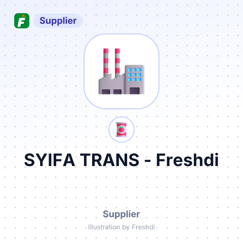 SYIFA TRANS – summary card, no photo uploaded yet