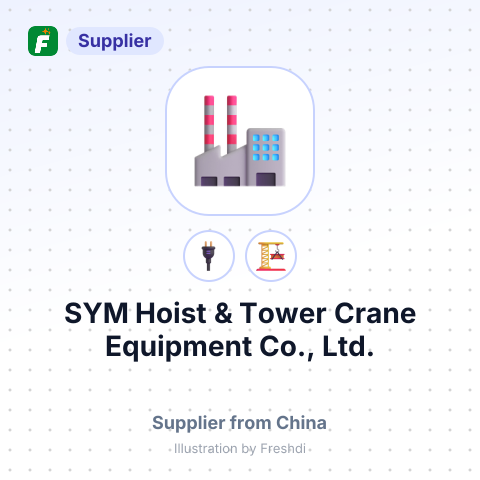 SYM Hoist & Tower Crane Equipment Co., Ltd. – summary card, no photo uploaded yet