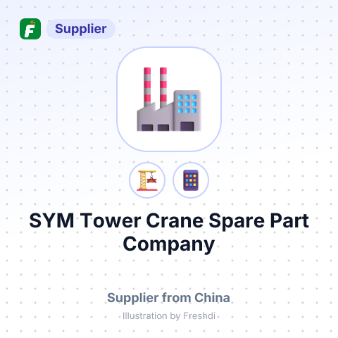 SYM Tower Crane Spare Part Company – summary card, no photo uploaded yet