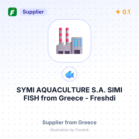SYMI AQUACULTURE S.A.   SIMI FISH – summary card, no photo uploaded yet