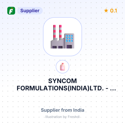 SYNCOM FORMULATIONS(INDIA)LTD. – summary card, no photo uploaded yet