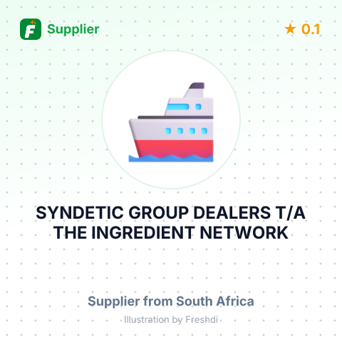 SYNDETIC GROUP DEALERS T/A THE INGREDIENT NETWORK – summary card, no photo uploaded yet