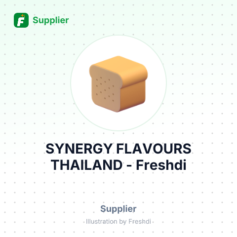 SYNERGY FLAVOURS THAILAND – summary card, no photo uploaded yet