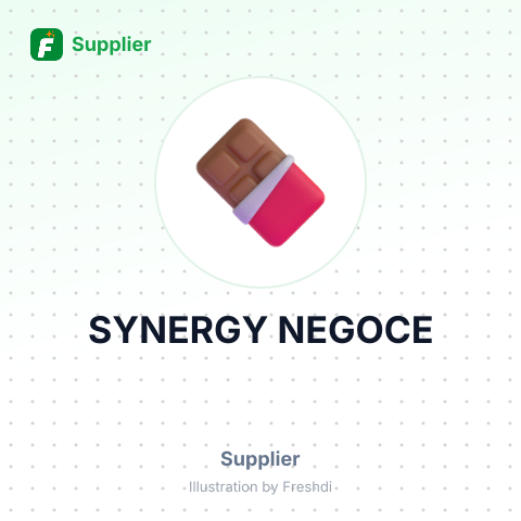 SYNERGY NEGOCE – summary card, no photo uploaded yet