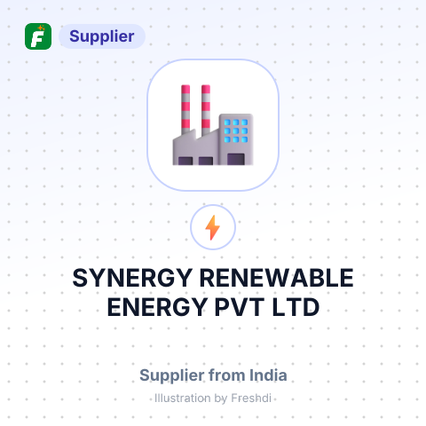 SYNERGY RENEWABLE ENERGY PVT LTD – summary card, no photo uploaded yet