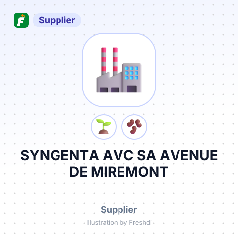 SYNGENTA AVC SA AVENUE DE MIREMONT – summary card, no photo uploaded yet