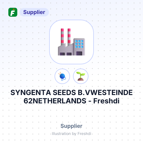 SYNGENTA SEEDS B.VWESTEINDE 62NETHERLANDS – summary card, no photo uploaded yet