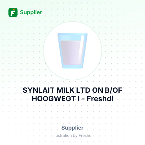 SYNLAIT MILK LTD ON B/OF HOOGWEGT I – summary card, no photo uploaded yet
