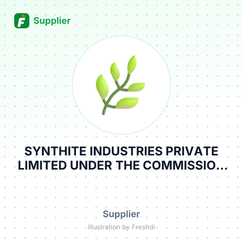 SYNTHITE INDUSTRIES PRIVATE LIMITED UNDER THE COMMISSION OF WIN SPICE AND FOOD INGREDIENTS FZE – summary card, no photo uploaded yet