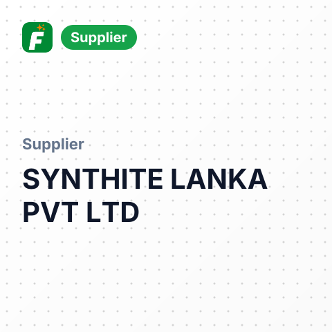 SYNTHITE LANKA PVT LTD – summary card, no photo uploaded yet