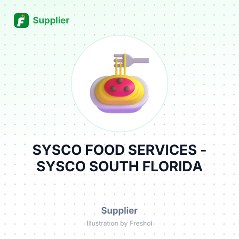 SYSCO FOOD SERVICES - SYSCO SOUTH FLORIDA – summary card, no photo uploaded yet