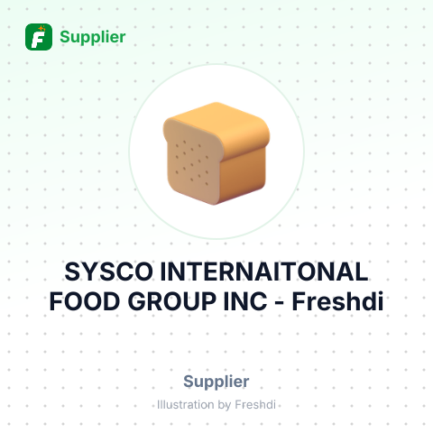 SYSCO INTERNAITONAL FOOD GROUP INC – summary card, no photo uploaded yet