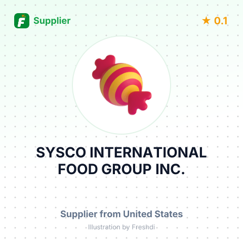 SYSCO INTERNATIONAL FOOD GROUP INC. – summary card, no photo uploaded yet