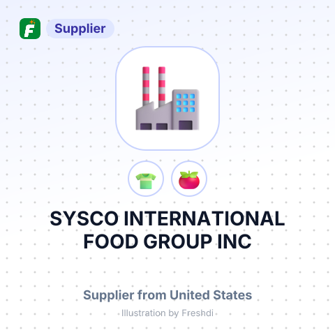 SYSCO INTERNATIONAL FOOD GROUP INC – summary card, no photo uploaded yet